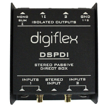 Digiflex DSPDI Stereo Passive Direct Box