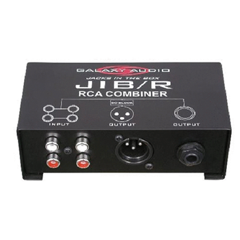 Galaxy Audio GAL-JIBR Rca Combiner Jib/r