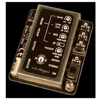 L.R. Baggs LR-IMIX Ibeam+element Pick Up W/preamp-Steel