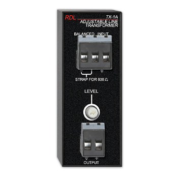 RDL TX-1A Adjustable Line Transformer