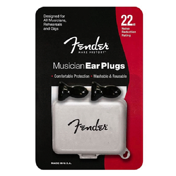 Fender 0990542000 Musician Series Ear Plugs - Black