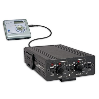 Beachtek DXA-10-U (USED) Two Channel, Battery-Powered Mic Preamp With Built-in Phantom Power