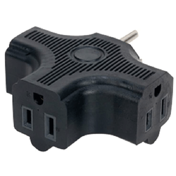 ADJ EC3FER 3-Prong Triple Power Adapter