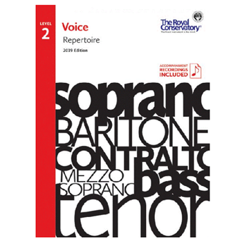 The Royal Conservatory V5R02 Voice Repertoire 2