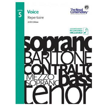 The Royal Conservatory V5R05 Voice Repertoire 5