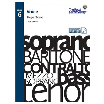 The Royal Conservatory V5R06 Voice Repertoire 6