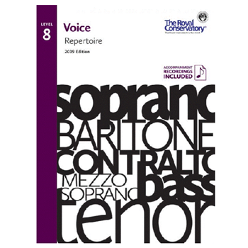 The Royal Conservatory V5R08 Voice Repertoire 8