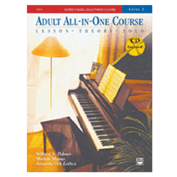 14534 Alfred's Adult All In One Piano Course 2 w/CD