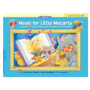 Alfred 17181 Music For Little Mozarts Workbook 3