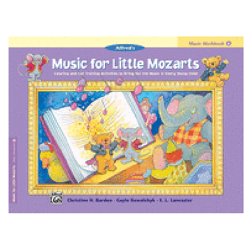 Alfred 17187 Music For Little Mozarts Workbook 4