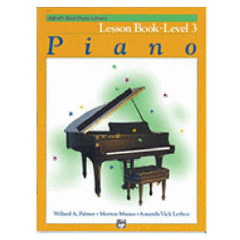 2109 Alfred's Basic Piano Course Lesson 3