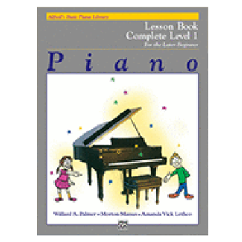 2229 Alfred's Basic Piano Course Lesson 1 Complete