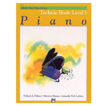 2518 Alfred's Basic Piano Course Technic 3