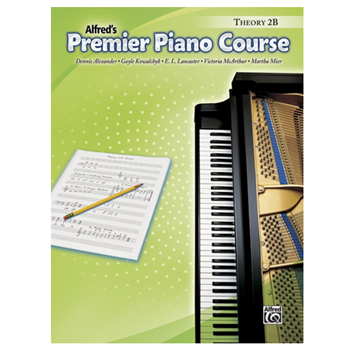 25725 Alfred's Premier Piano Course Theory 2B