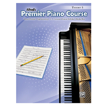 28040 Alfred's Premier Piano Course Theory 3