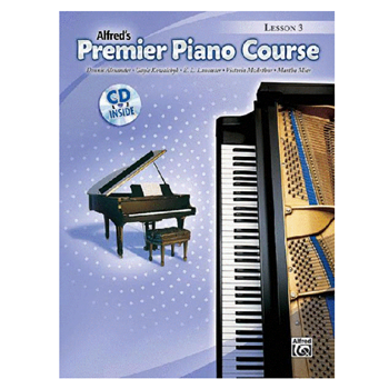 30222 Alfred's Premier Piano Course Lesson 3