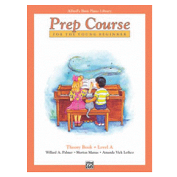 3093 Alfred's Basic Piano Prep Course Theory A