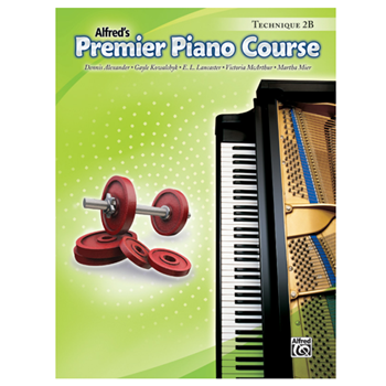 32177 Alfred's Premier Piano Course Technique 2B
