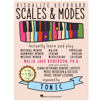 Hal Leonard 337712 Scales & Modes Visualize Keyboard - Piano