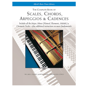 5743 Alfred's Complete Book of Scales, Chords, Arpeggios Etc