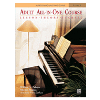 5753 Alfred's Adult All In One Piano Course 1