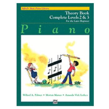 6235 Alfred's Basic Piano Course Theory 2/3 Complete
