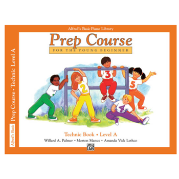 6431 Alfred's Basic Piano Prep Course For Young Beginner Technic A
