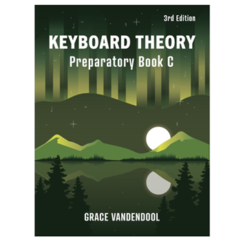 The Royal Conservatory 6O743123 Keyboard Theory Vandendool Prep C 3rd Ed.