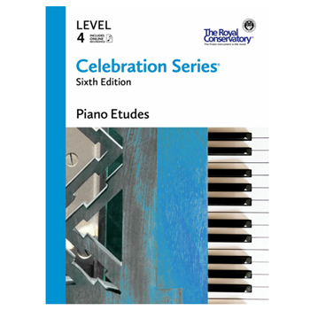 The Royal Conservatory C6E04 Celebration Series Piano Etudes 4 6th Ed.