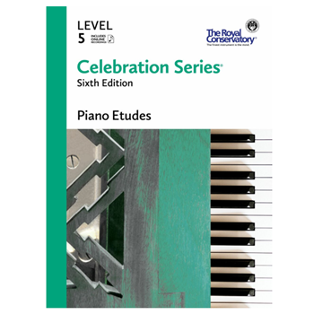 The Royal Conservatory C6E05 Celebration Series Piano Etudes 5 6th Ed.