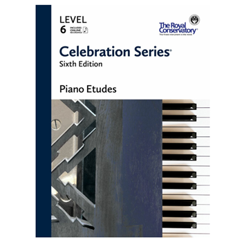 The Royal Conservatory C6E06 Celebration Series Piano Etudes 6 6th Ed.