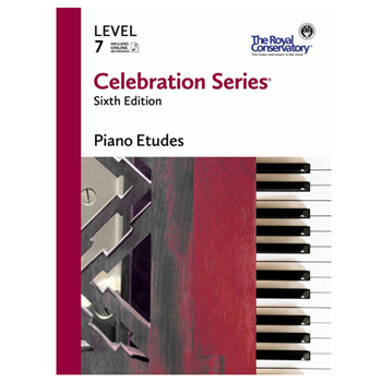The Royal Conservatory C6E07 Celebration Series Piano Etudes 7 6th Ed.