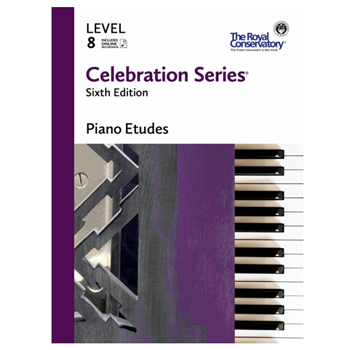 The Royal Conservatory C6E08 Celebration Series Piano Etudes 8 6th Ed.