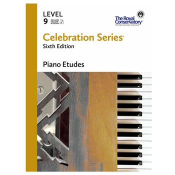 The Royal Conservatory C6E09 Celebration Series Piano Etudes 9 6th Ed.