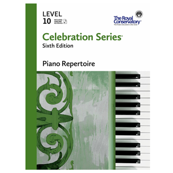 The Royal Conservatory C6R10 Celebration Series Piano Rep 10 6th Ed.