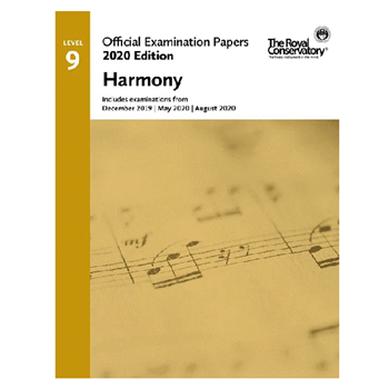 The Royal Conservatory EX2005 2020 RCM Level 9 Exam Papers