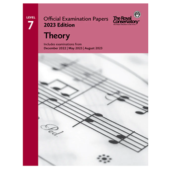 The Royal Conservatory EX2303 2023 RCM Level 7 Exam Papers Theory
