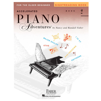 Hal Leonard HL00123497 Accelerated PIano Adventures Sightreading