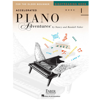 Hal Leonard HL123496 Accelerated Piano Adventures Sightreading 1