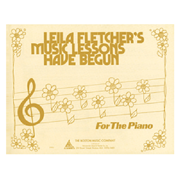 Hal Leonard HL14022343 Fletcher Music Lessons Have Begun