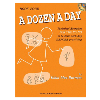 Hal Leonard HL416761 A Dozen A Day Book 4 W/AA