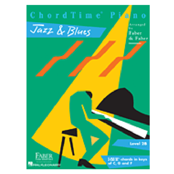 Hal Leonard HL420155 Chordtime Piano Jazz & Blues 2B