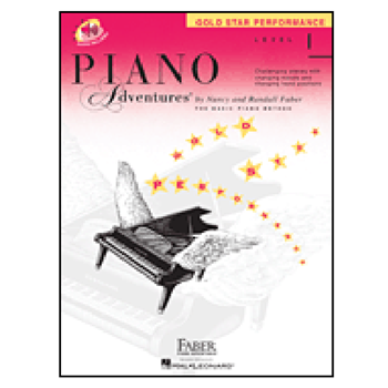 Hal Leonard HL420256 Piano Adventures Gold Star Performance 1