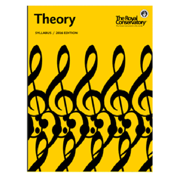 The Royal Conservatory S44 Theory Syllabus 2016 Edition
