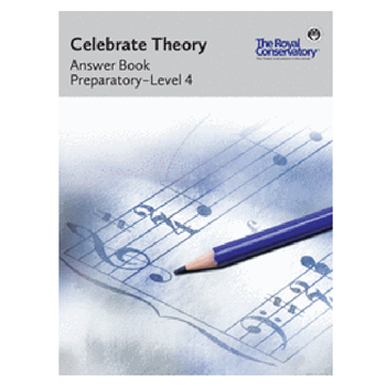 The Royal Conservatory TCTA1 Celebrate Theory Answer Book Prep - 4