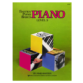 Neil A. Kjos Music Co WP203 Bastien Piano Level 3