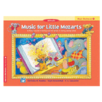Alfred 14580 Music For Little Mozarts Workbook 1