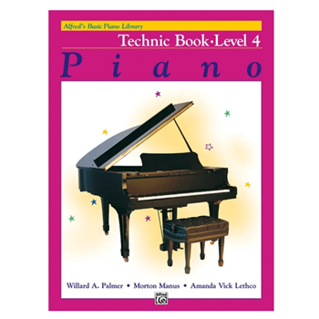 2519 Alfred's Basic Piano Library Technic 4