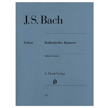 Hal Leonard 51480160 Bach Italian Concerto Bwv 971