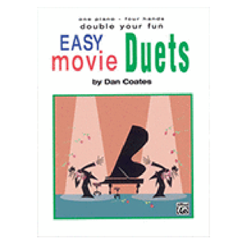 Alfred AF9808 Easy Movie Duets - 1 Piano 4 Hands
